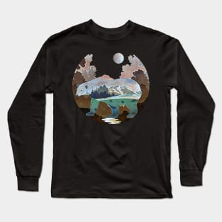 Bear Nature Trend Gift Long Sleeve T-Shirt